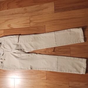 Ralph Lauren Cream Button-Accent Garment